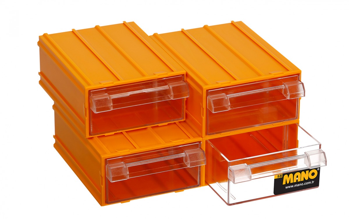 K-20 Plastik Çekmeceli Kutu