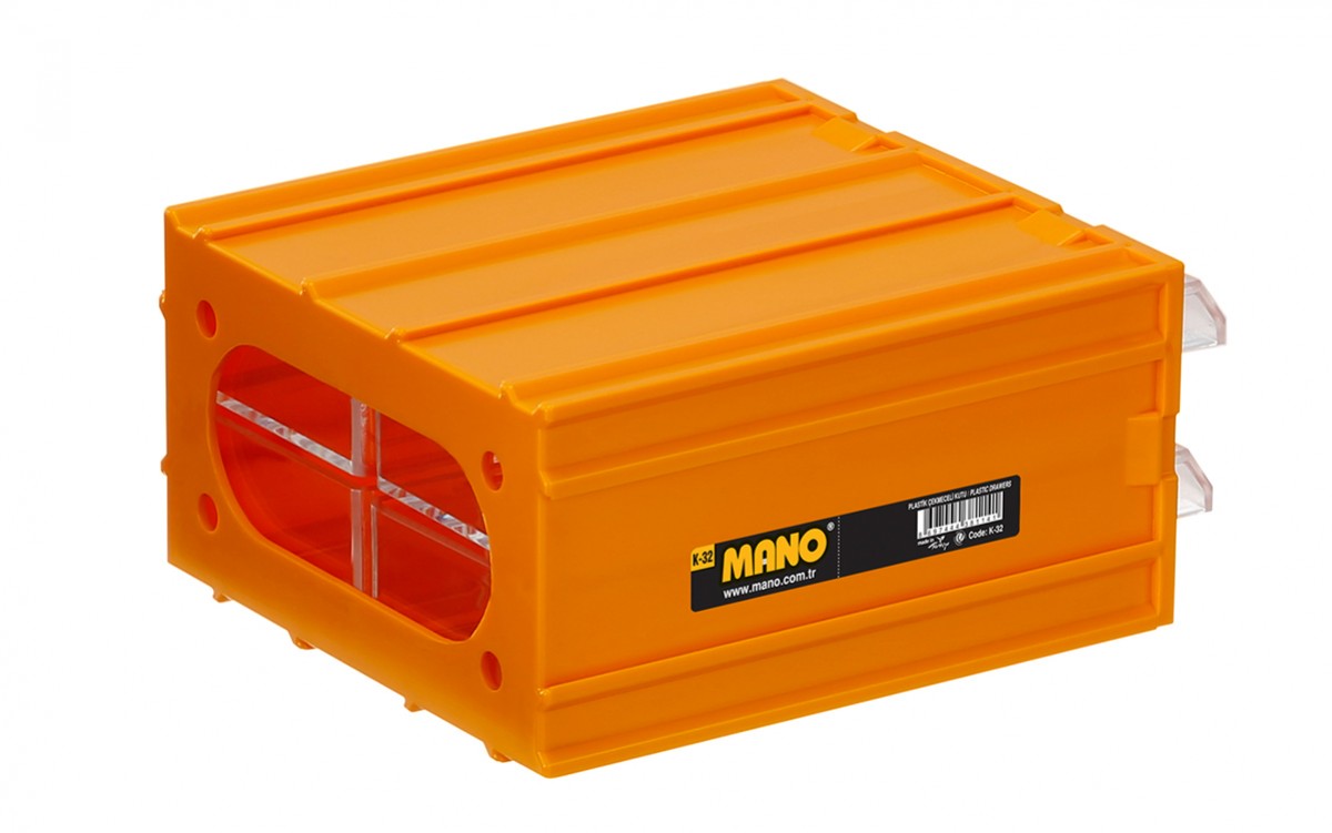 K-32 Plastik Çekmeceli Kutu