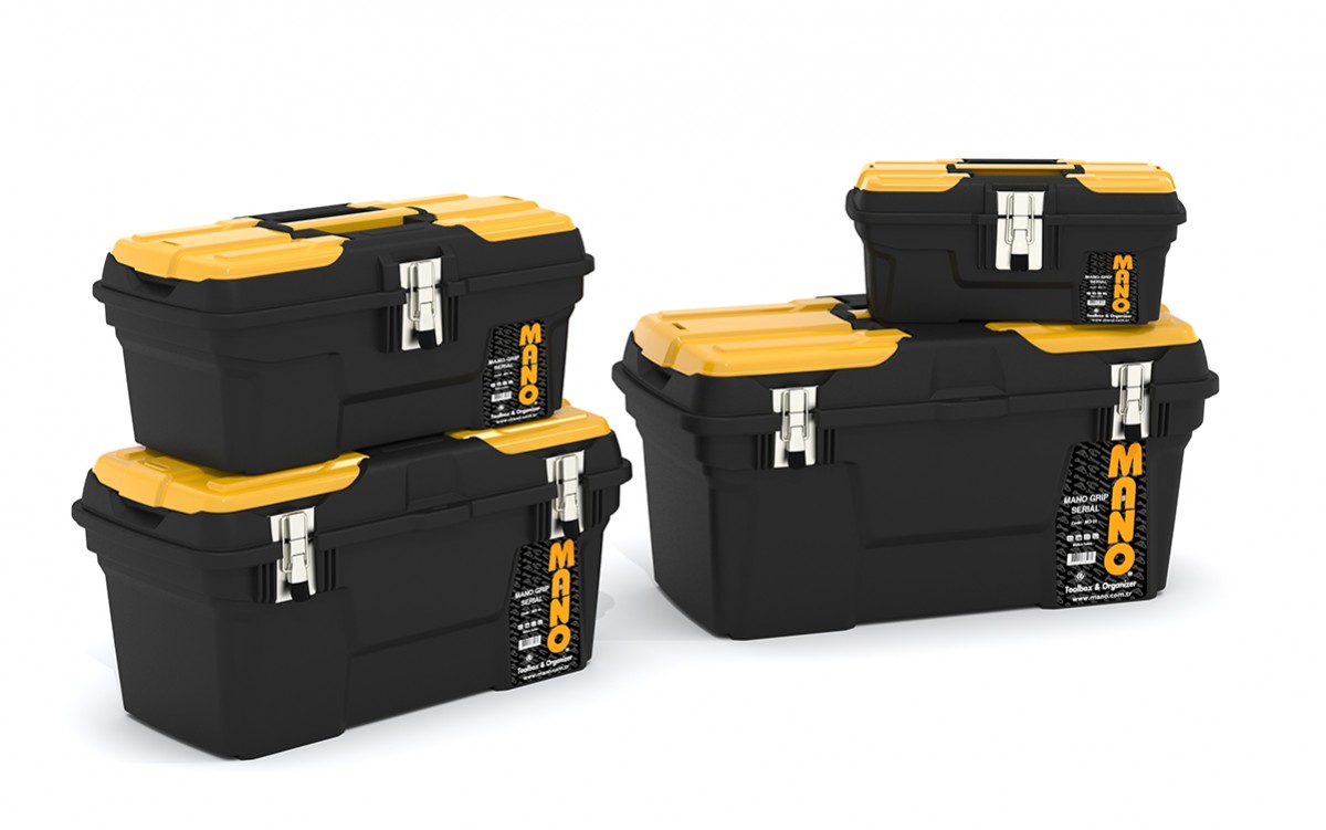 MG-16" Mano Grip Metal Kilitli Takım Çantası