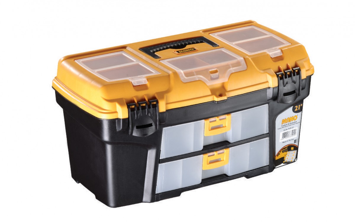 R.O-21" Organizerli Çekmeceli Takım Çantası